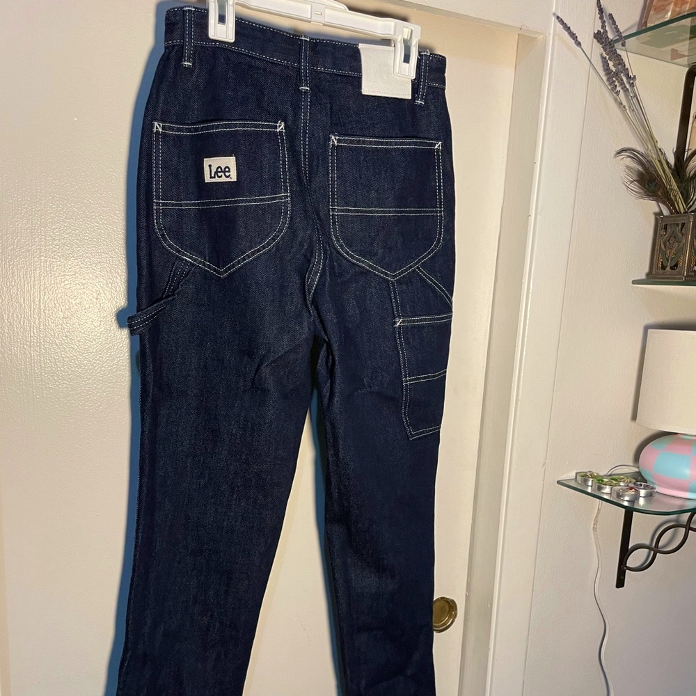 Lee Contrast Stitch Cargo Jeans